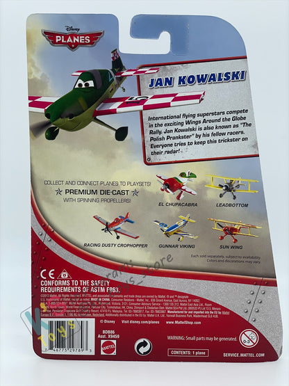 DISNEY PLANES BY MATTEL - JAN KOWALSKI  - BNIP