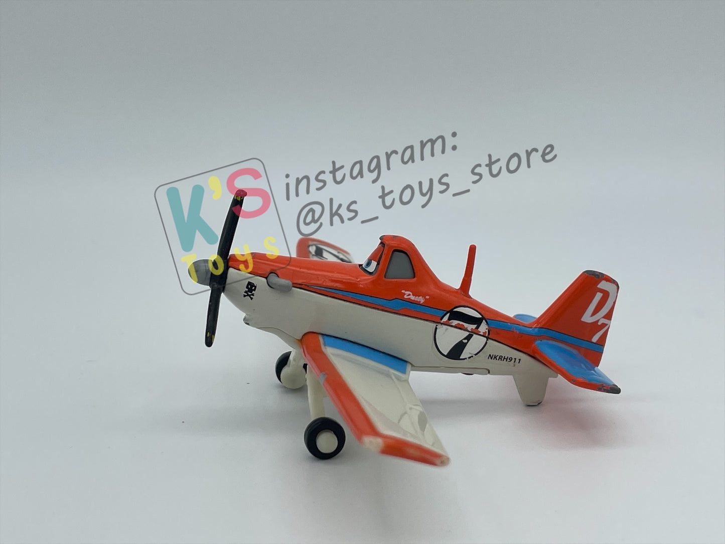 PRE-OWNED / LOOSE DISNEY PLANES - "DUSTY CROPHOPPER" DISNEY PLANES SERIES - PLAYED IN VERY GOOD CONDITION - READ DESCRIPTION!!!!!!!!!!