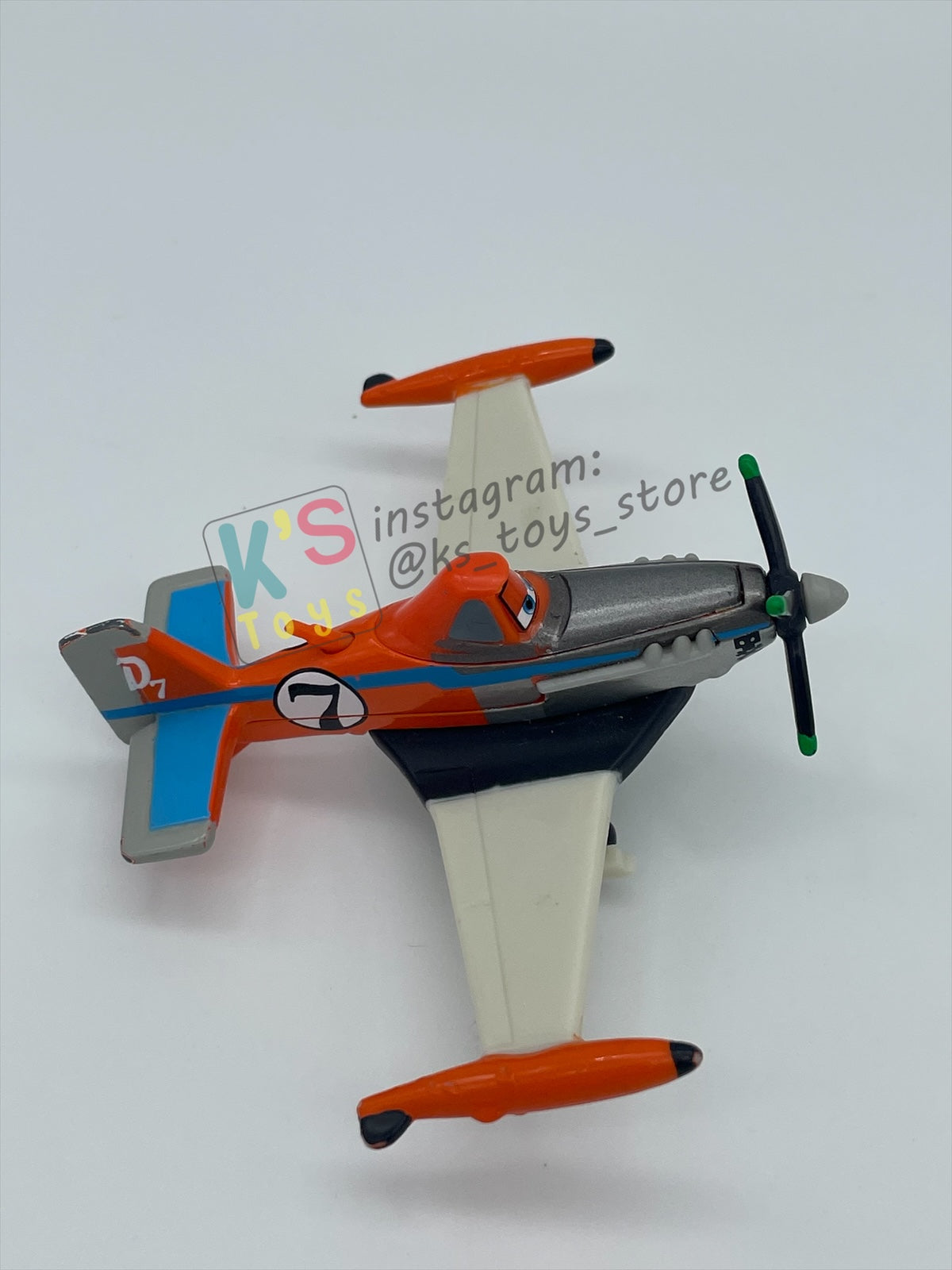 PRE-OWNED / LOOSE DISNEY PLANES - "SUPER CHARGED DUSTY CROPHOPPER" FIRE AND RESCUE SERIES - NEAR MINT CONDITION - READ DESCRIPTION!!!!!!!!!!