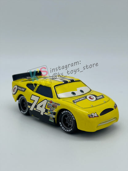 PRE-OWNED / LOOSE DISNEY PIXAR CARS BY MATTEL - "SIDEWALL SHINE (#74) - SLIDER PETROLSKI" - CARS SERIES - NEAR MINT CONDITION - READ DESCRIPTION!!!!!!!!!!!