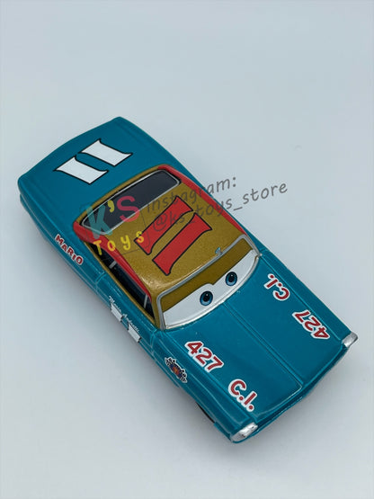 PRE-OWNED / LOOSE DISNEY PIXAR CARS BY MATTEL - "MARIO ANDRETTI RED RIMS" - CARS SERIES - PLAYED WITH GOOD CONDITION - READ DESCRIPTION!!!!!!!!!!!