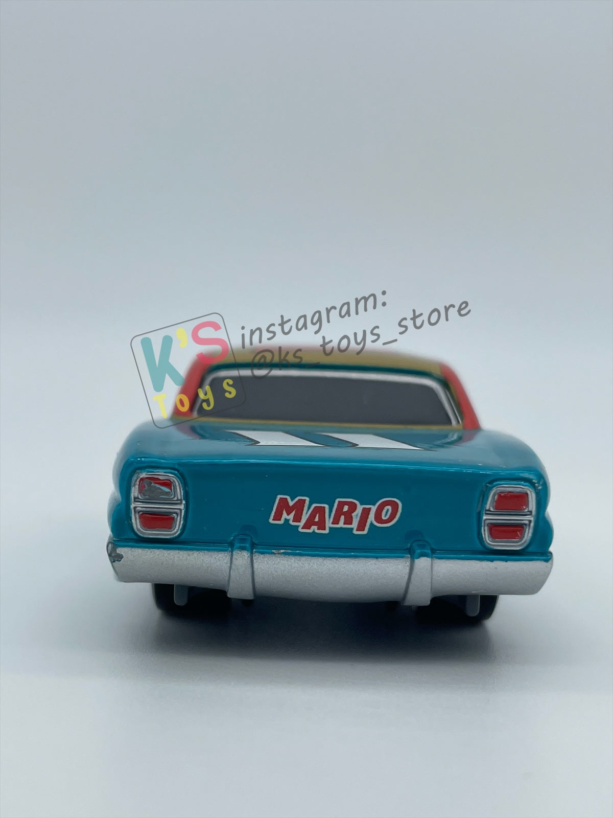 PRE-OWNED / LOOSE DISNEY PIXAR CARS BY MATTEL - "MARIO ANDRETTI RED RIMS" - CARS SERIES - PLAYED WITH GOOD CONDITION - READ DESCRIPTION!!!!!!!!!!!
