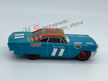 PRE-OWNED / LOOSE DISNEY PIXAR CARS BY MATTEL - "MARIO ANDRETTI RED RIMS" - CARS SERIES - PLAYED WITH GOOD CONDITION - READ DESCRIPTION!!!!!!!!!!!