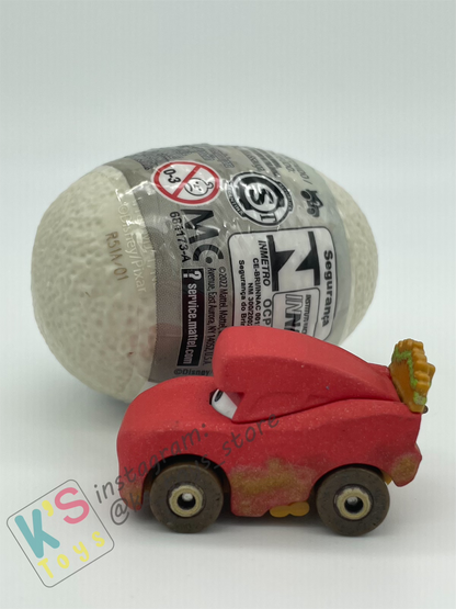 Mini Racers Pixar Disney Cars, 2023 DINO EGG SERIES, #01 CAVE LIGHTNING MCQUEEN