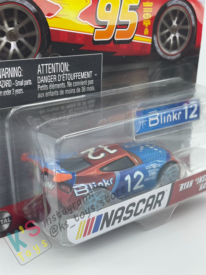 COMPLETE SET OF 6 CARS, 2024 NASCAR SERIES Disney Pixar Cars by MATTEL, LIGHTNING MCQUEEN, BUBBA WHEELHOUSE, RYAN "INSIDE" LANEY, GO GO LOGANO, WILLIAM BYREV, AND CARSTIN "ACE" DILLON - NASCAR SERIES - BNIP