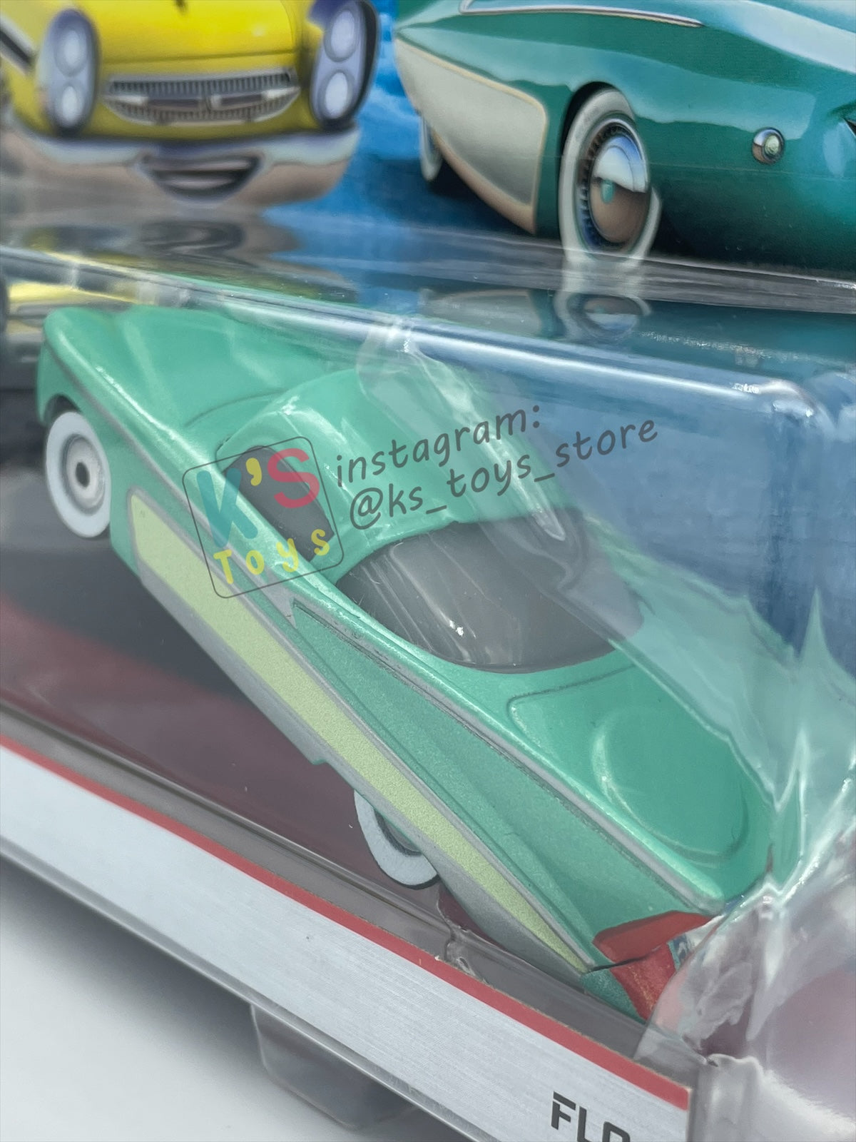 Disney Pixar Cars 1:55 by Mattel, 2-Pack Nicky B and Flo - Radiator Springs - BNIP