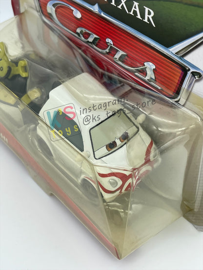 DISNEY PIXAR CARS BY MATTEL 1:55, BUNDLE OF 3 DISNEY CARS - YUKIO, HIROAKI AND TAKESHI - SUPER CHASE SERIES - BNIP