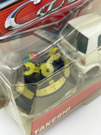 DISNEY PIXAR CARS BY MATTEL 1:55, BUNDLE OF 3 DISNEY CARS - YUKIO, HIROAKI AND TAKESHI - SUPER CHASE SERIES - BNIP