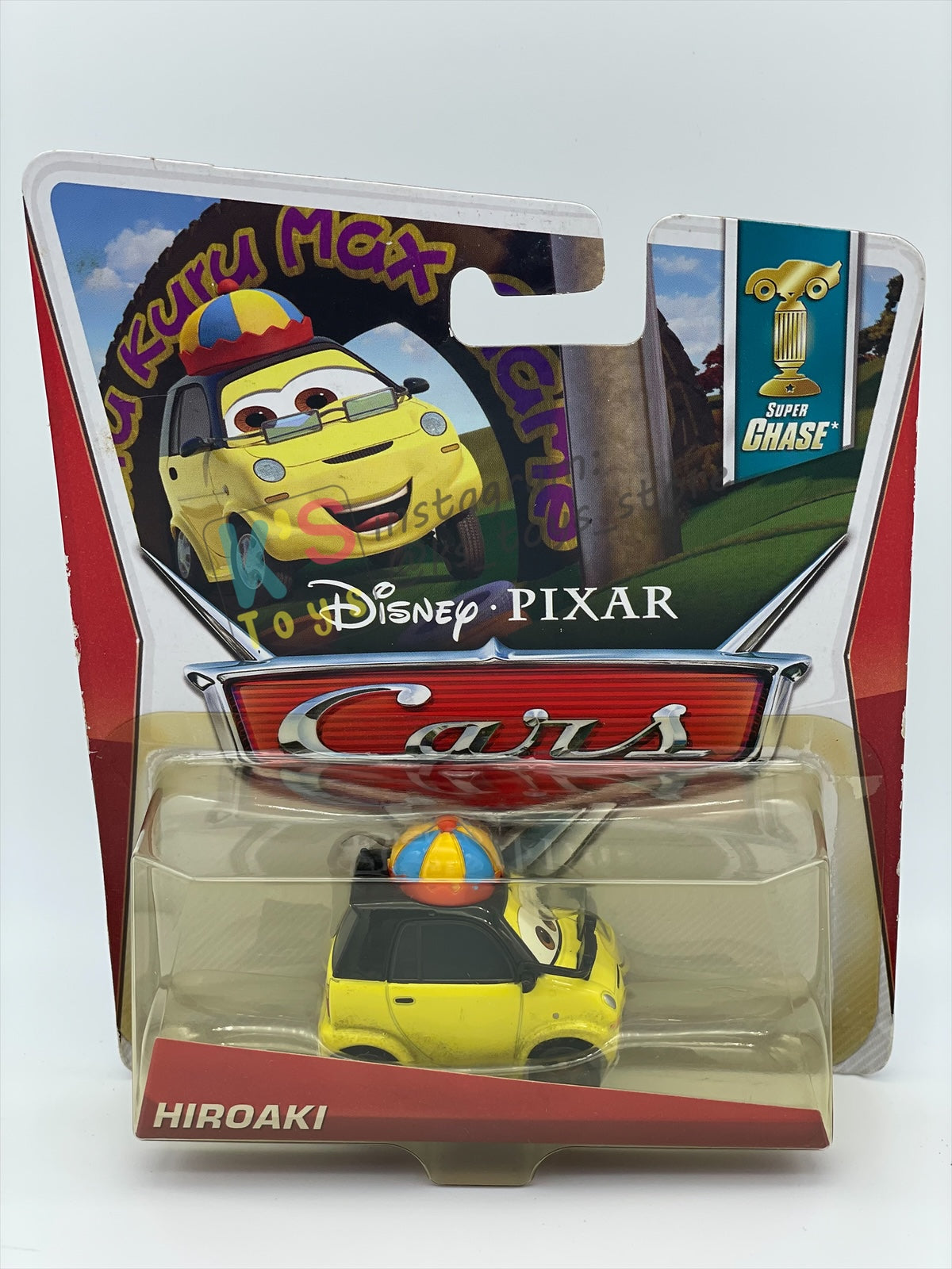 DISNEY PIXAR CARS BY MATTEL 1:55, BUNDLE OF 3 DISNEY CARS - YUKIO, HIROAKI AND TAKESHI - SUPER CHASE SERIES - BNIP