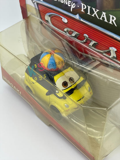 DISNEY PIXAR CARS BY MATTEL 1:55, BUNDLE OF 3 DISNEY CARS - YUKIO, HIROAKI AND TAKESHI - SUPER CHASE SERIES - BNIP