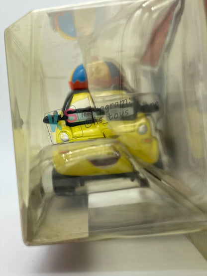 DISNEY PIXAR CARS BY MATTEL 1:55, BUNDLE OF 3 DISNEY CARS - YUKIO, HIROAKI AND TAKESHI - SUPER CHASE SERIES - BNIP