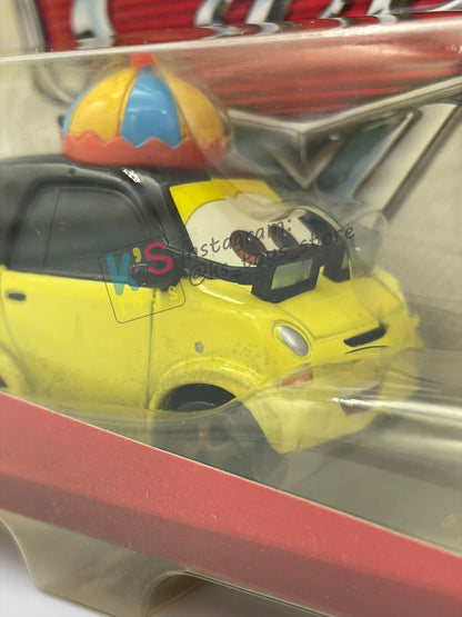 DISNEY PIXAR CARS BY MATTEL 1:55, BUNDLE OF 3 DISNEY CARS - YUKIO, HIROAKI AND TAKESHI - SUPER CHASE SERIES - BNIP