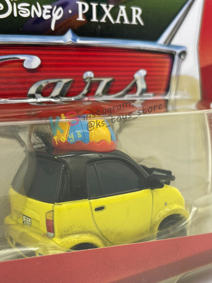 DISNEY PIXAR CARS BY MATTEL 1:55, BUNDLE OF 3 DISNEY CARS - YUKIO, HIROAKI AND TAKESHI - SUPER CHASE SERIES - BNIP