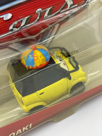 DISNEY PIXAR CARS BY MATTEL 1:55, BUNDLE OF 3 DISNEY CARS - YUKIO, HIROAKI AND TAKESHI - SUPER CHASE SERIES - BNIP