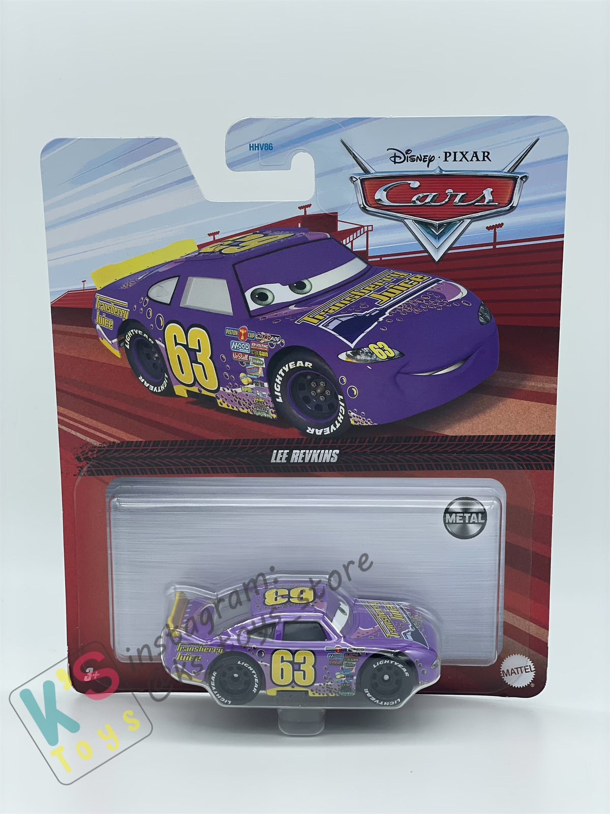 Disney Pixar Cars by MATTEL, LEE REVKINS- 2023 RE-RELEASED - BNIP