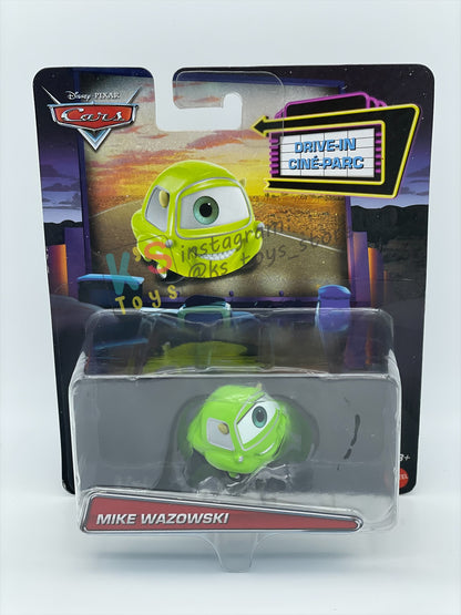 Complete Set of DRIVE-IN Series Disney Pixar Cars by Mattel 1:55 - WOODY, BUZZ, SULLEY, MIKE, FLIK, P.T. PLEA AND HAMM - BNIP