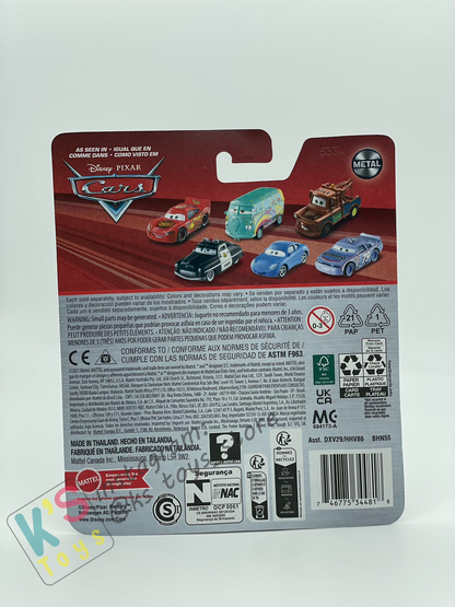 DISNEY PIXAR CARS, 2024 TODD PIZZA PLANET - RE-RELEASED VERSION IN 2024 - BNIP