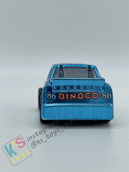 Loose Mini Racers Pixar Disney Cars, Metallic Dinoco Chick Hicks- Displayed Condition