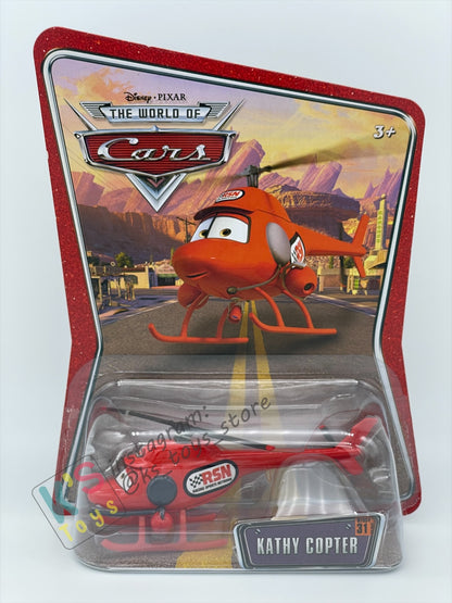 DISNEY PIXAR CARS BY MATTEL, THE WORLD OF CARS SERIES - KATHY COPTER - BNIP