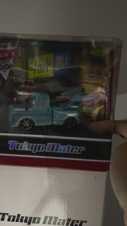 2010 Exclusive SDCC Tokyo Mater with Flames - Rare Disney Pixar Cars by MattyCollector.com - BNIB